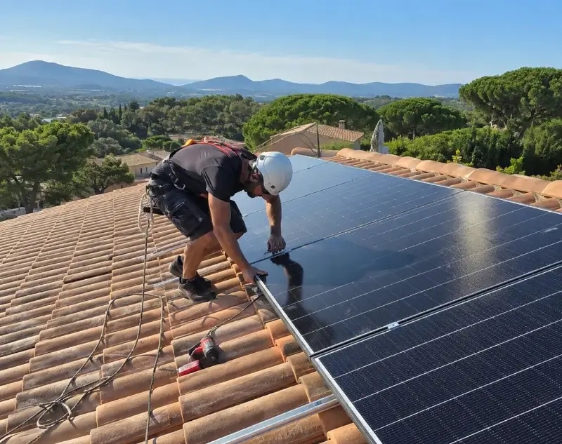 Installateur panneaux solaires Prigonrieux — pose photovoltaïque sur toiture